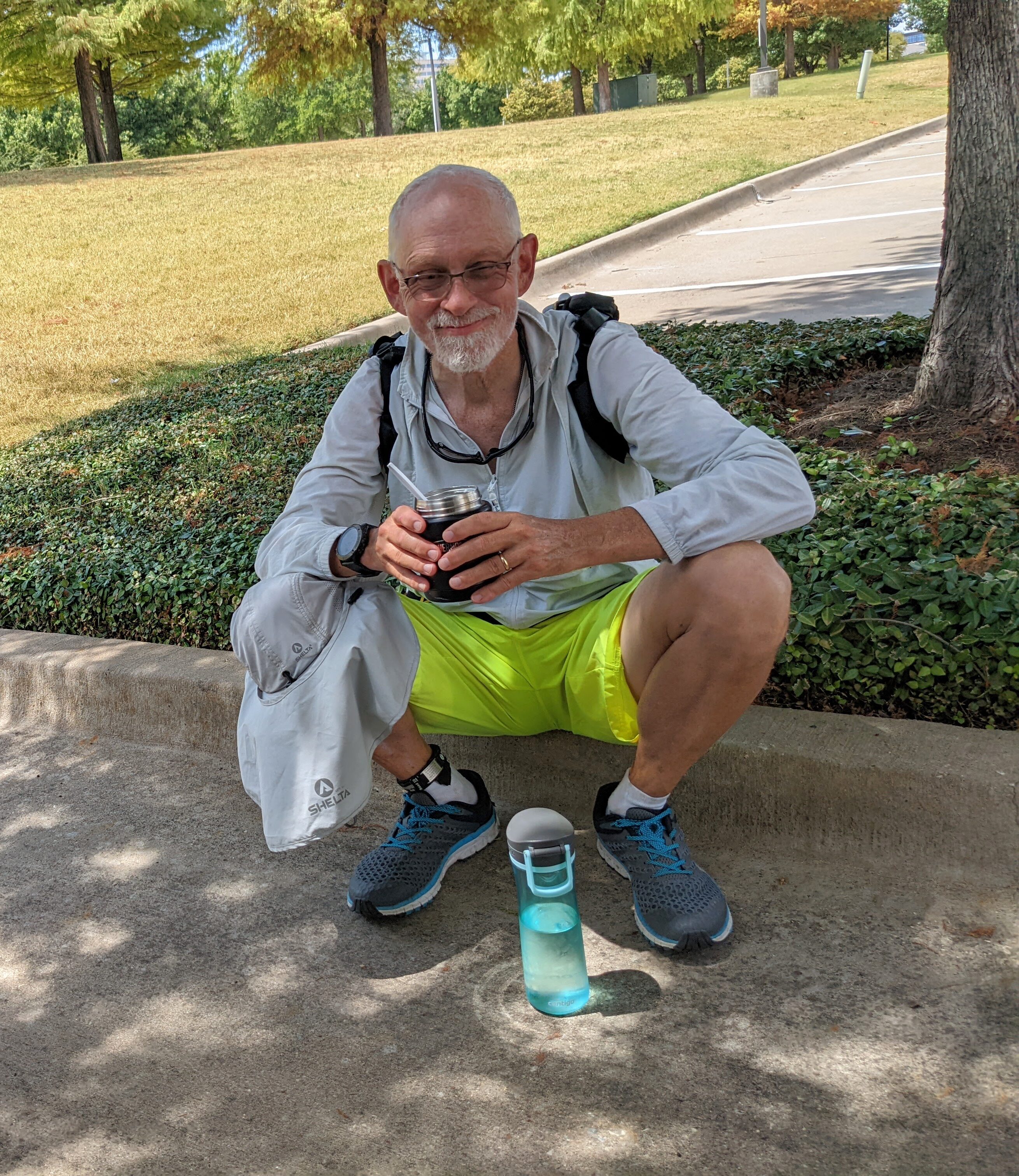 don-running-080922 Don - Water Bottle