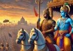 Arjuna and Krishna at Kurukshetra